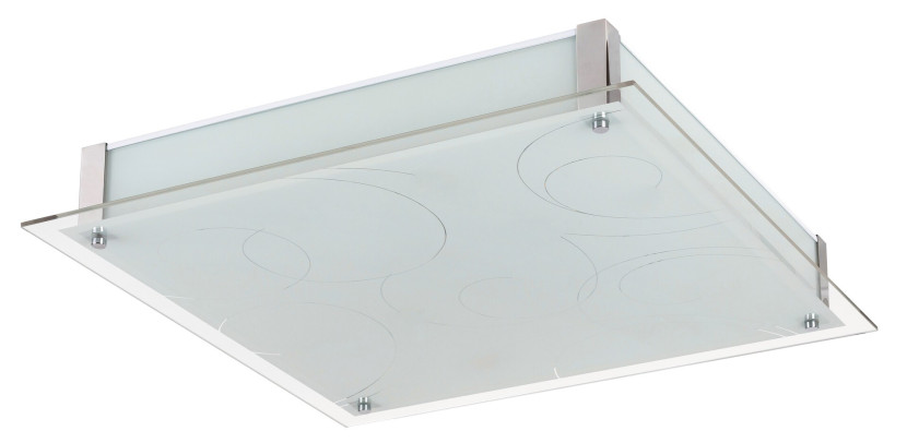Plafon Denakwadratowy biały LED 1x12W 30cm 960lm IP20 Rabalux