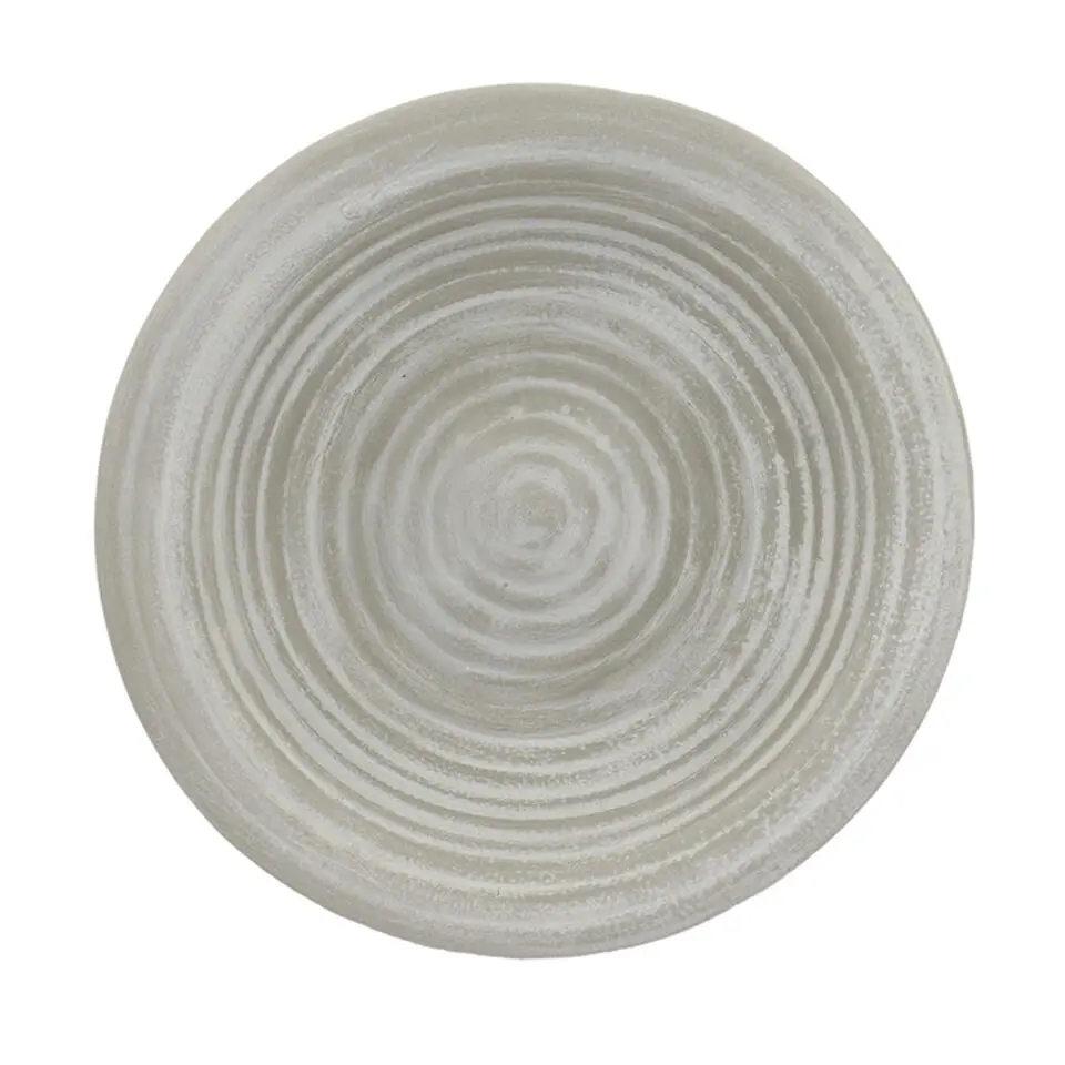 Esschert Design Vogelbad - grijs - keramiek - D28,8 x H5,5 cm