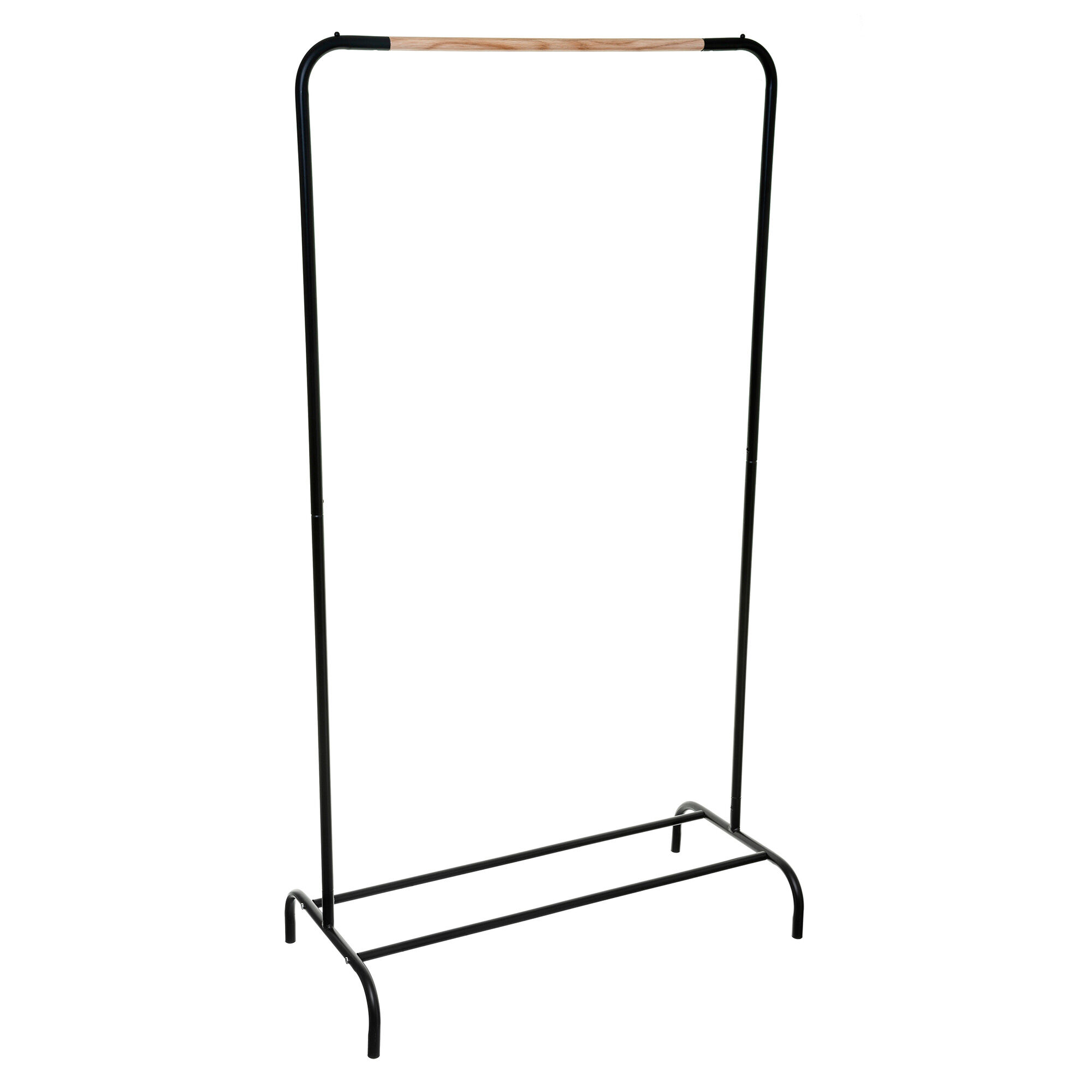 Cavalete simples ARTEMIS preto em metal 148cm