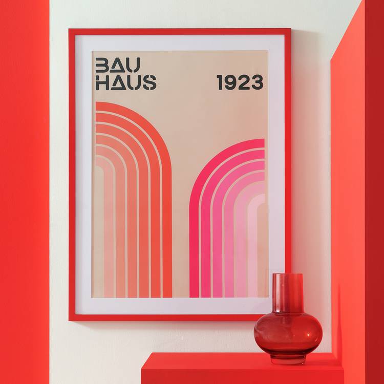 Habitat Red Picture Frame - 60X80cm