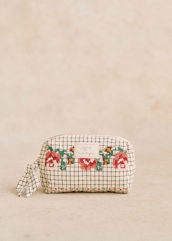 Make-up Bag - Sézane x Lucia Vergara