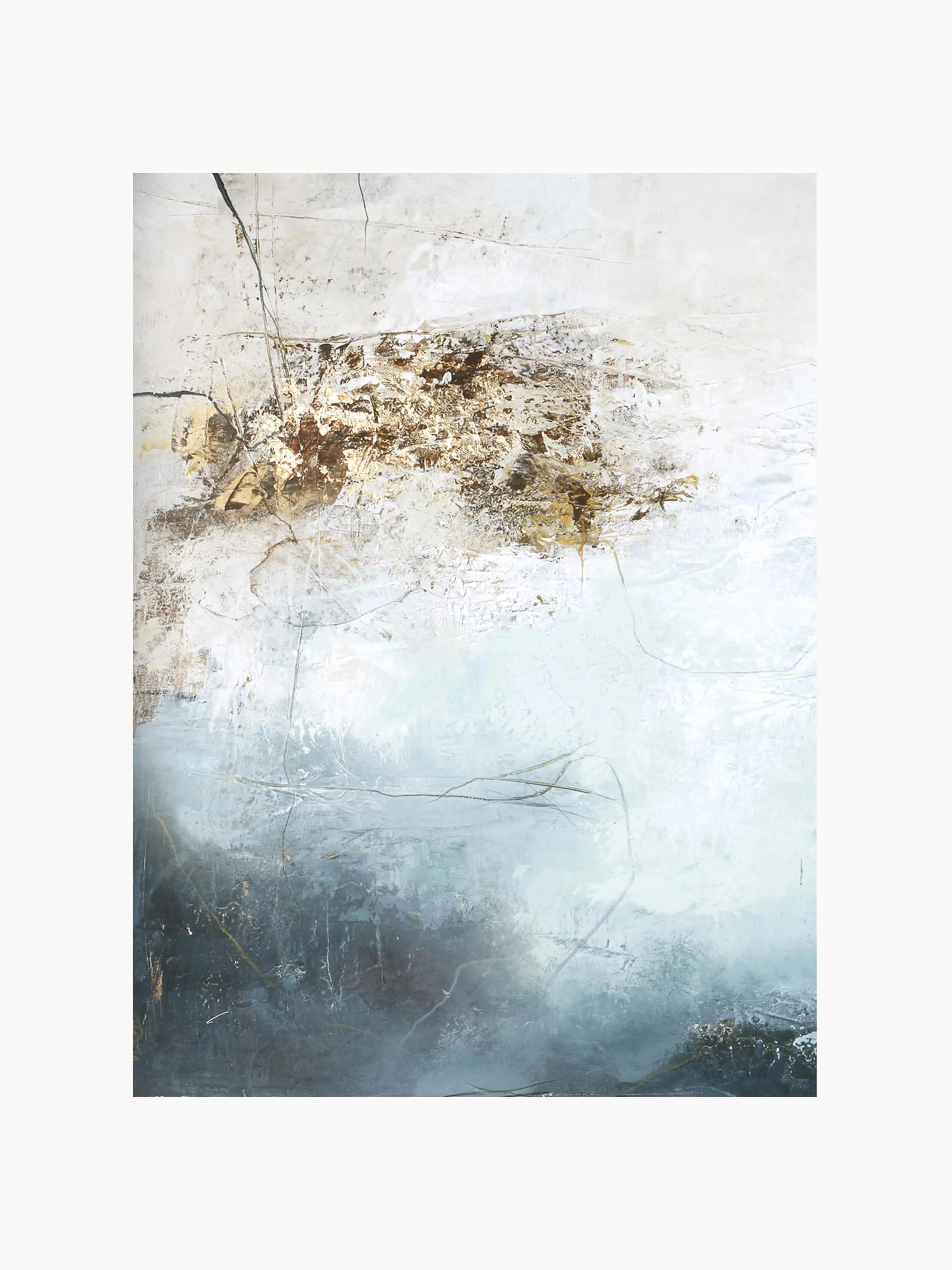 Handgemaltes Leinwandbild Freja Blanche