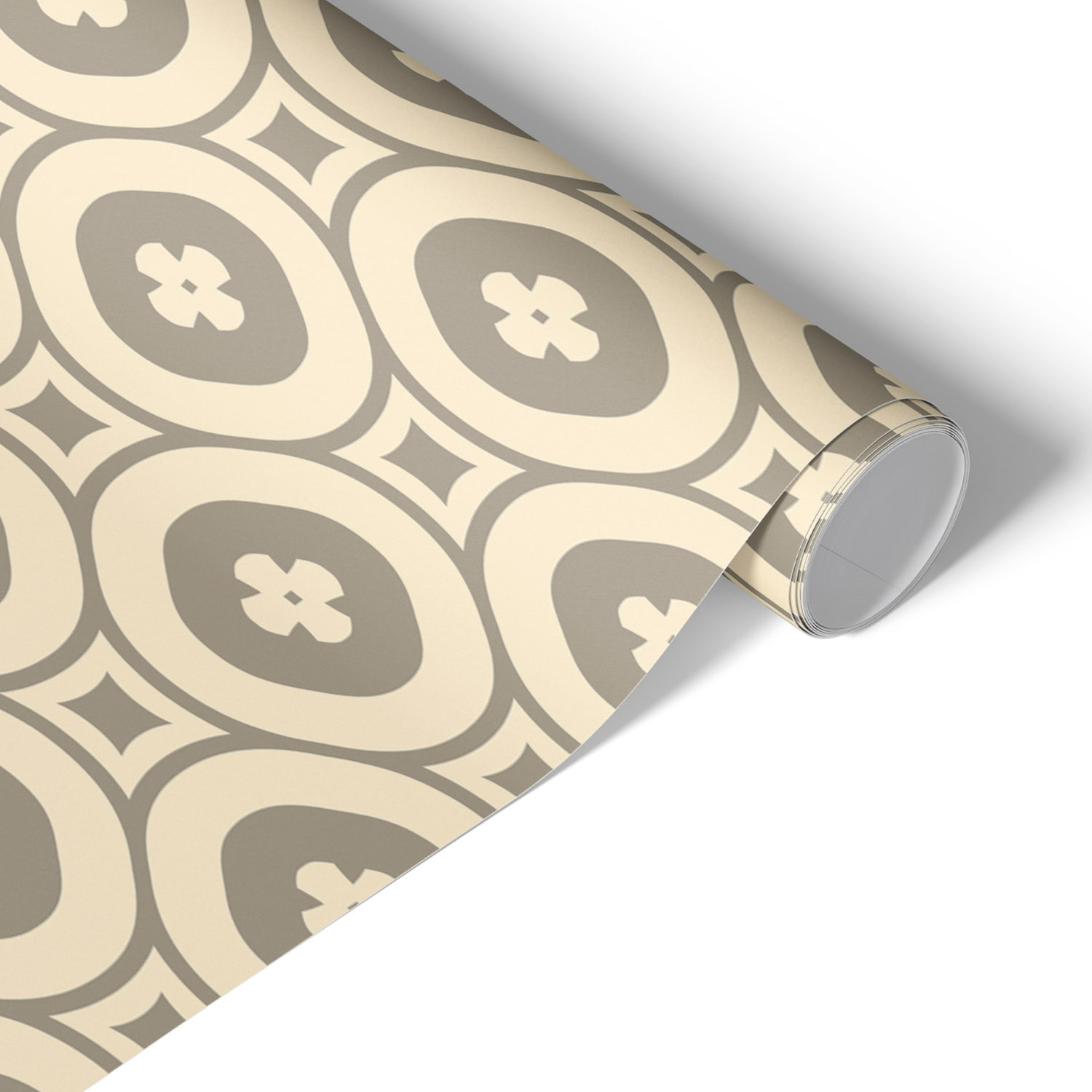 Okleina na meble Geometryczne retro 50x100 Folia samoprzylepna DIY
