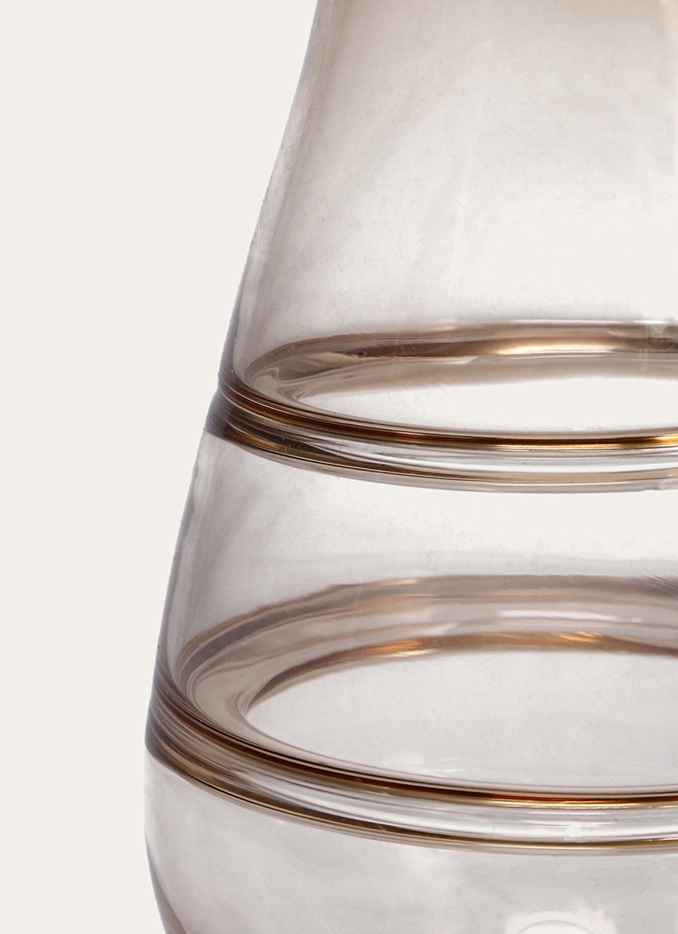 PETIT VASE EN VERRE RICOCHET AMBRE