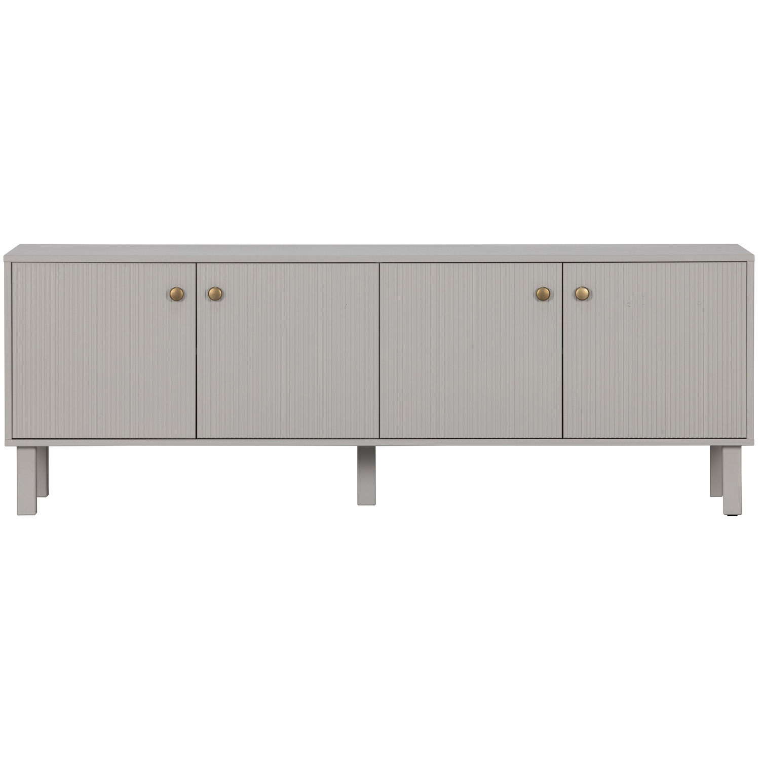 WOOOD tv-meubel Madu - Grenen - Wolkengrijs - 56x160x46