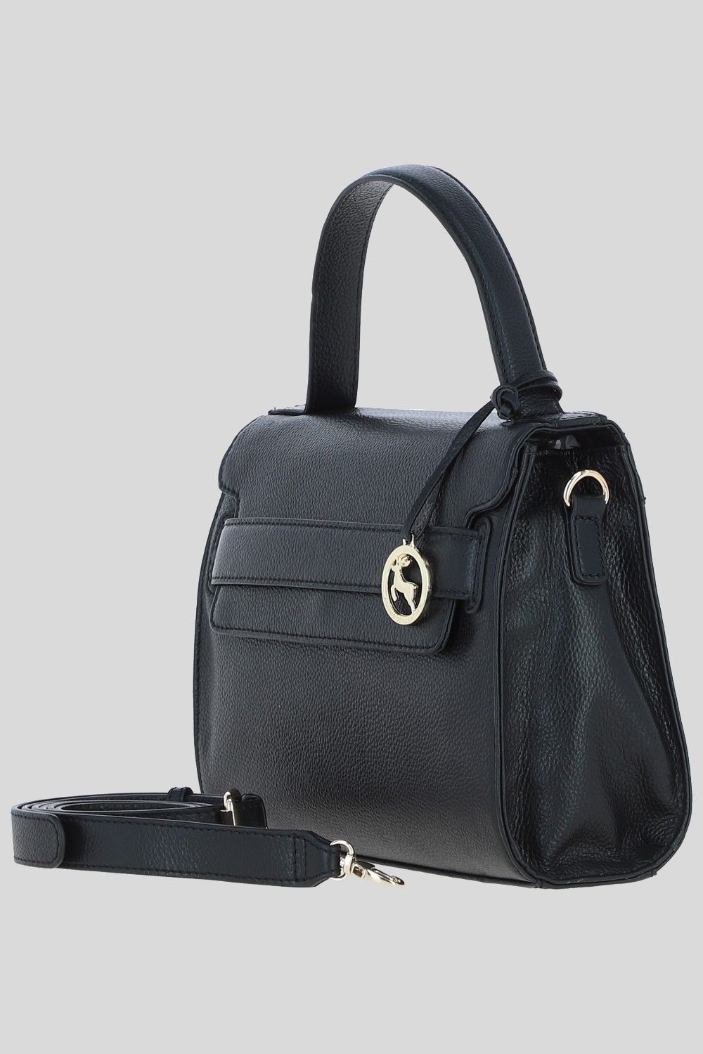 Ashwood Leather Ardora' Real Leather Handbag With Detachable Crossbody Strap