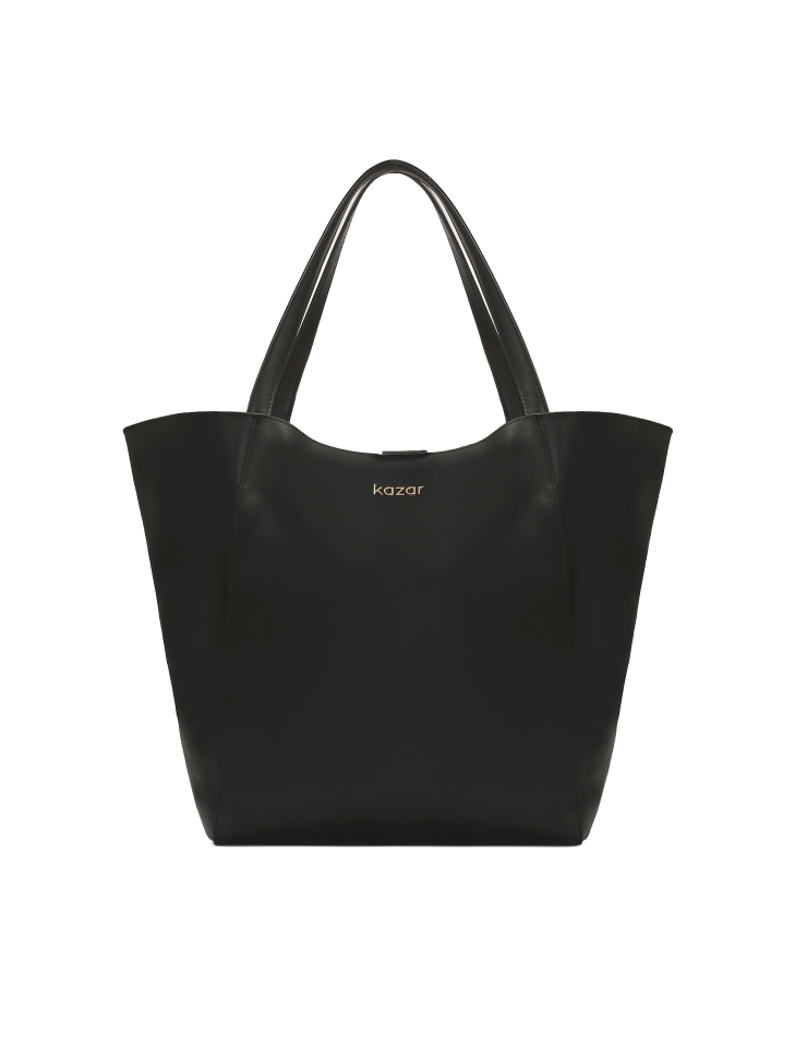 Large leather shoulder bag