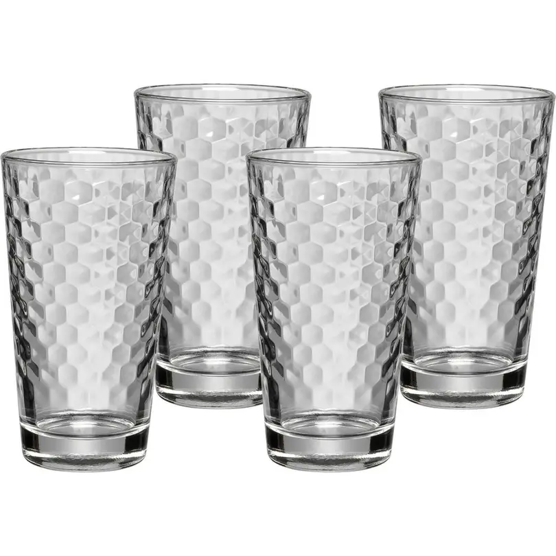 Latte Macchiato Glas 4er-Set Coffee Time