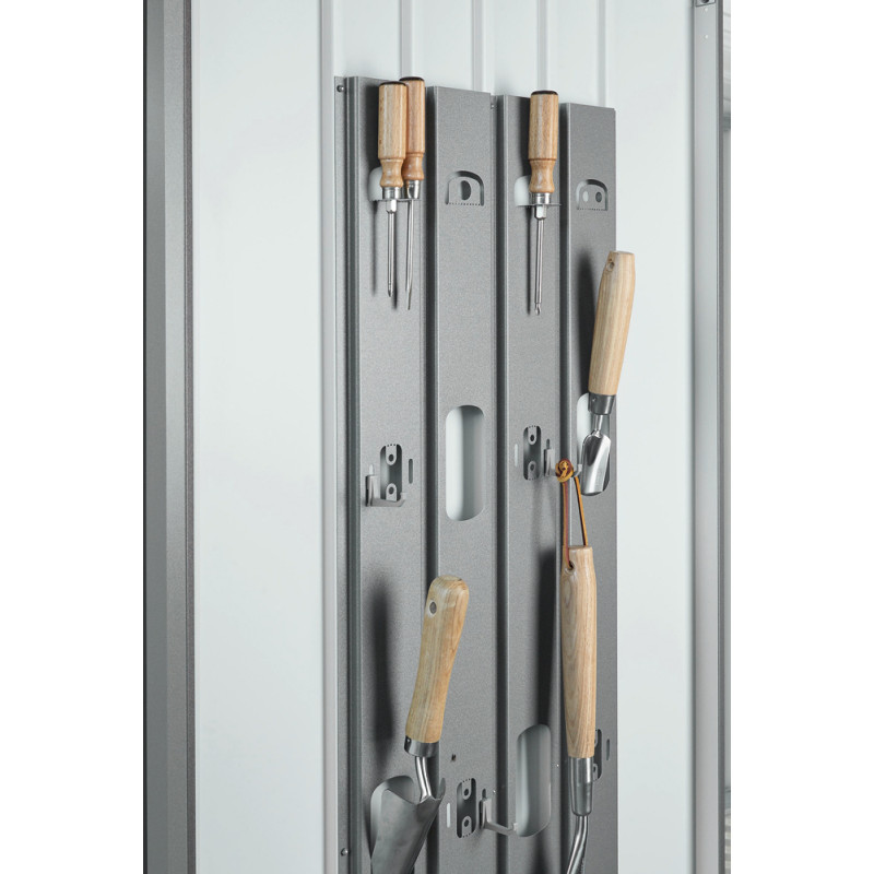 Armoire à outils gris foncé 1,92 x 1,55 x 1,84 m BIOHORT