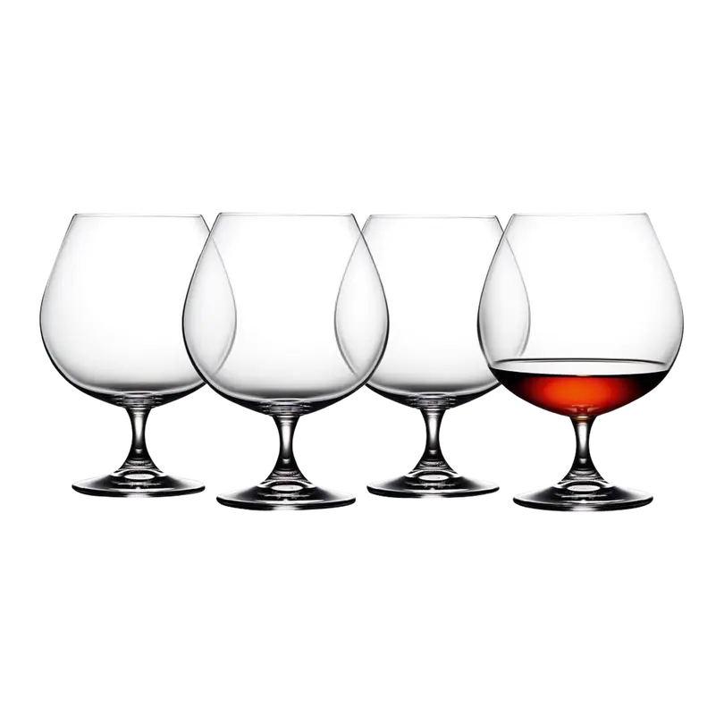 Cognacglas 4er-Set Juvel