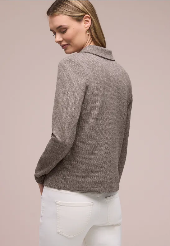 Basic Blazer mit Reverskragen