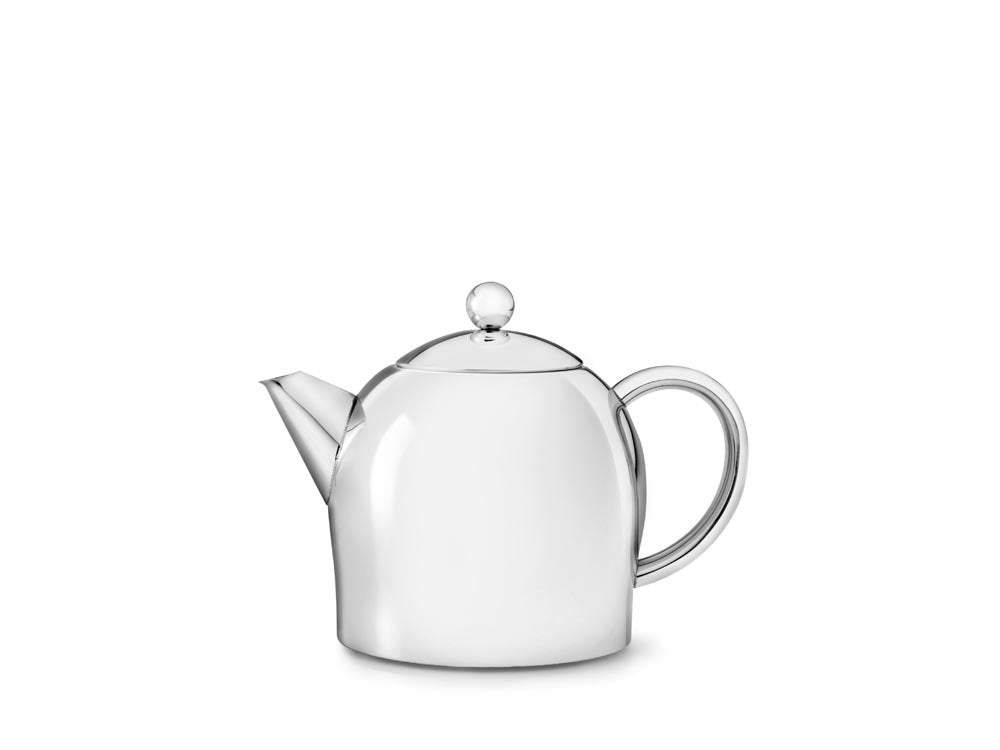 Bredemeijer - Dubbelwandige theepot Minuet Santhee - 0,5 liter - RVS - Glans