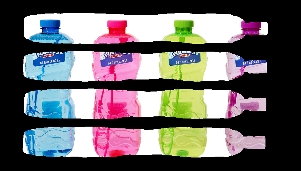 Fubbles Bubbles Bubble Solution for Kids, Safety Tested for Kids, 64-oz, Age 3+