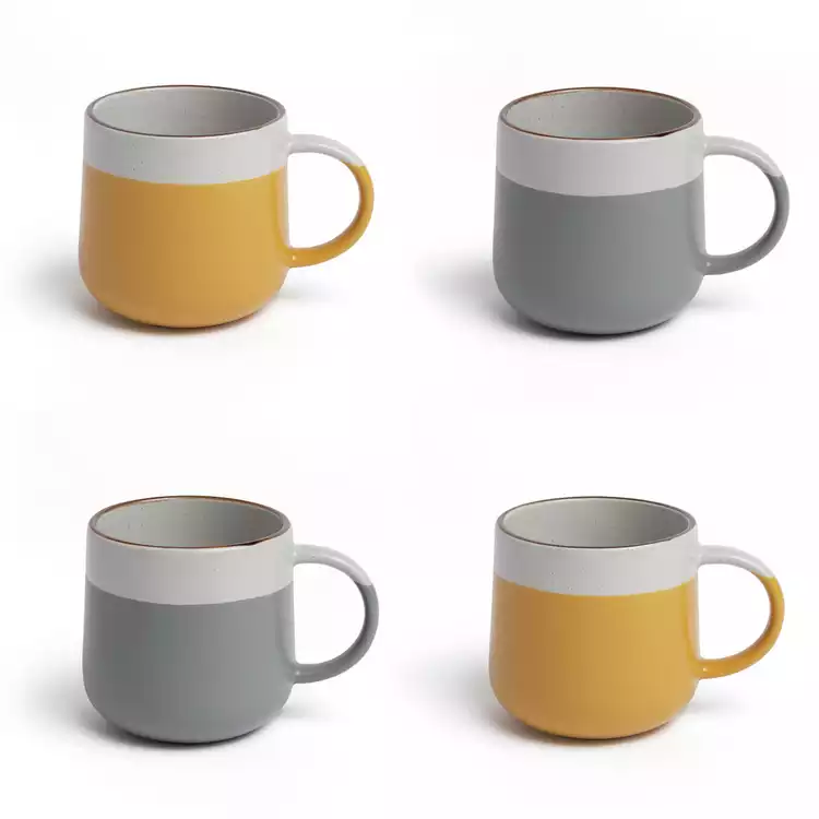 Habitat Set of 4 Speckle Mugs