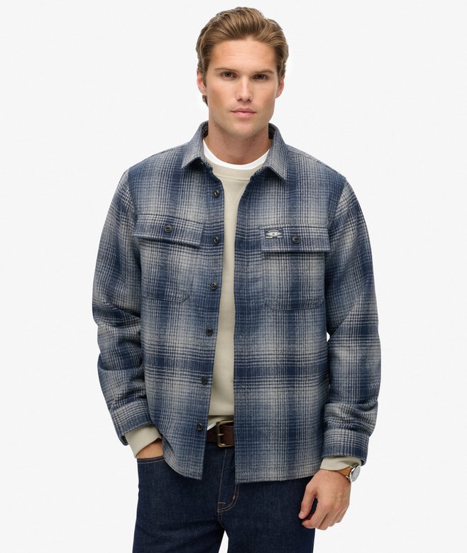 Wool Blend Miller Overshirt