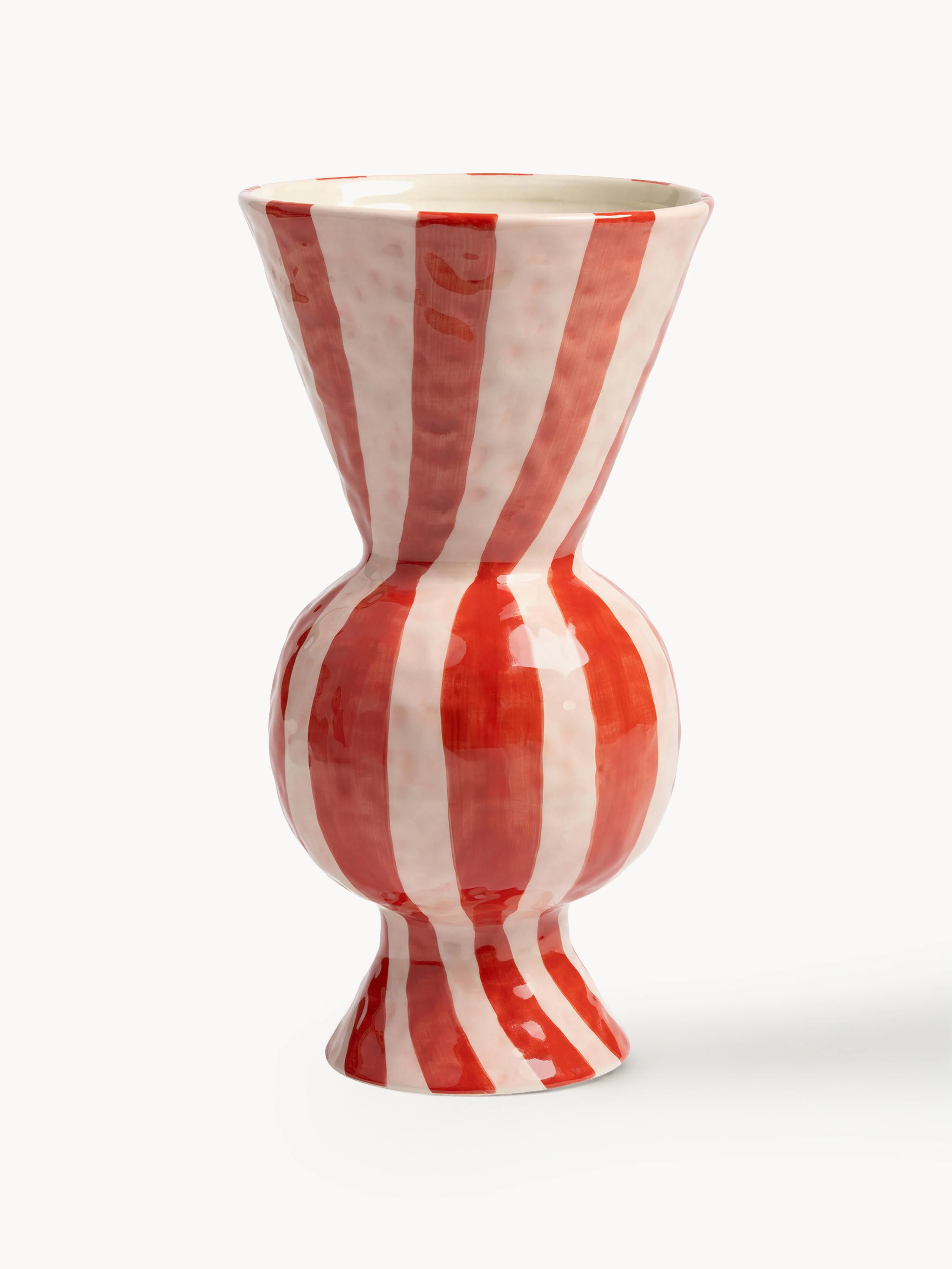 Handbemalte Vase Rhombic, H 30 cm