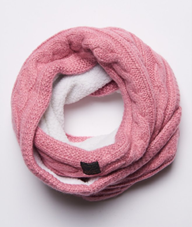 Tweed Cable Snood