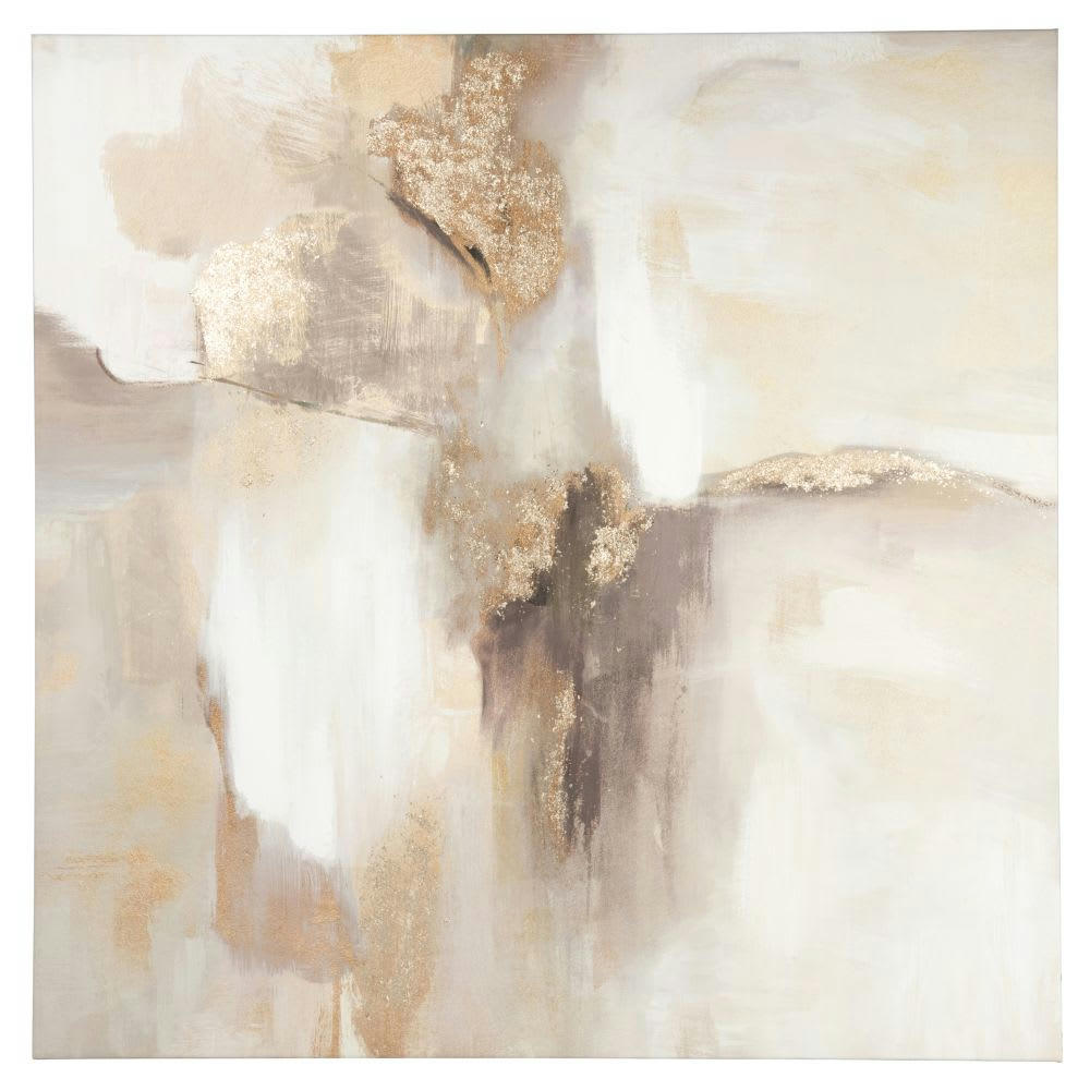 EPHISE - Toile imprimée et peinte 75x75