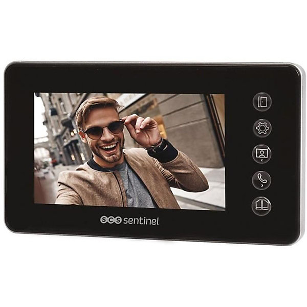 Interphone video filaire SCS SENTINEL VisioFirst 4.3 ecran 4.3 couleur IP44 vision nocturne