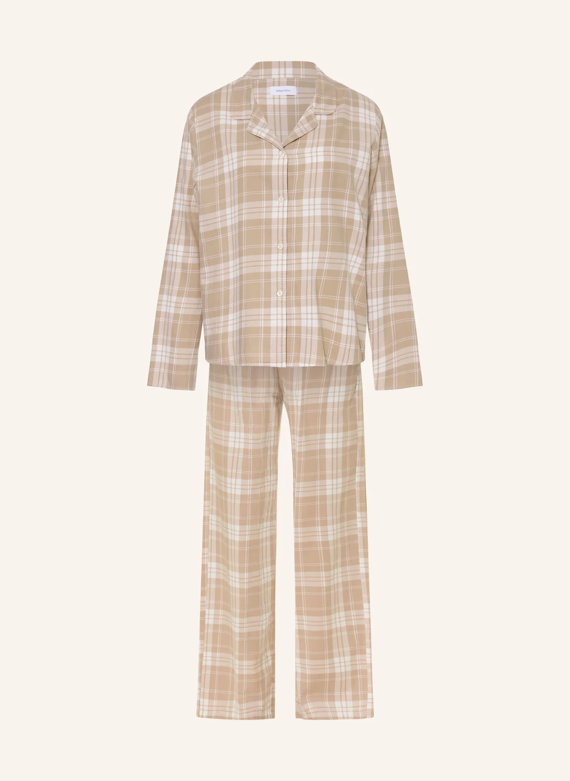darling harbour Schlafanzug aus Flanell