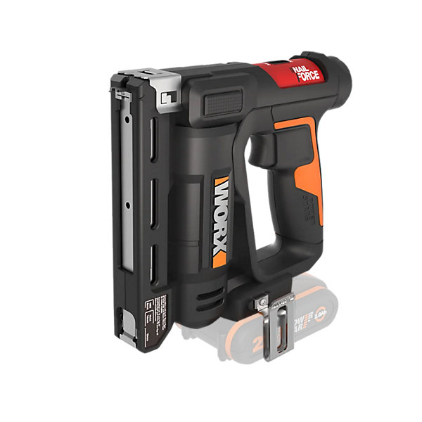 Agrafeuse Worx WX843.9 20 volts pour agrafes de 6 à 14 mm et clous de 15 mm (corps de la machine)