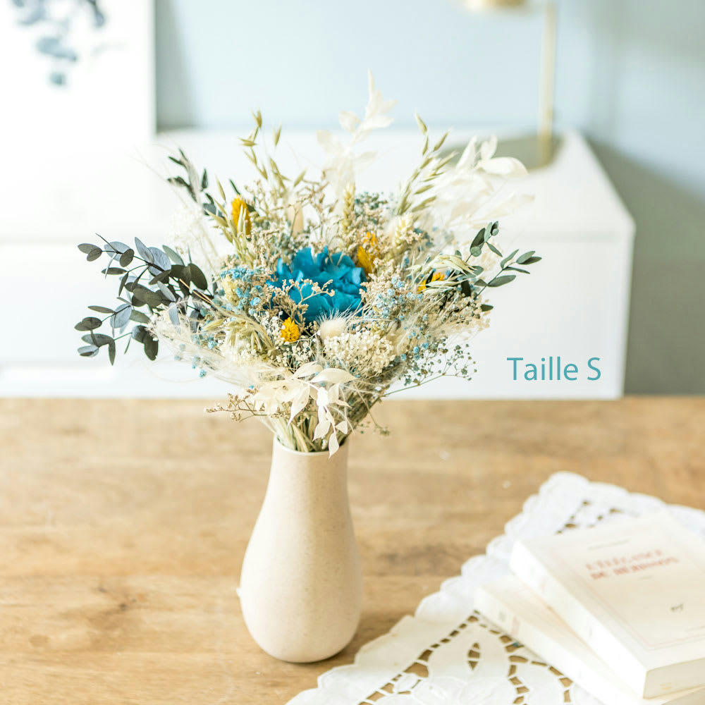 - Bouquet de fleurs séchées Charlotte Taille S