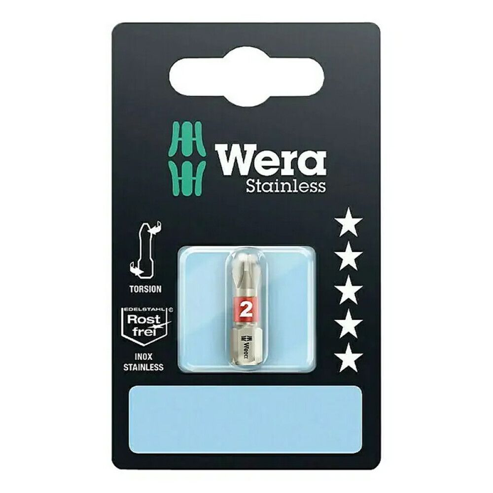 BITS WERA TORSION 1 PH2 25MM