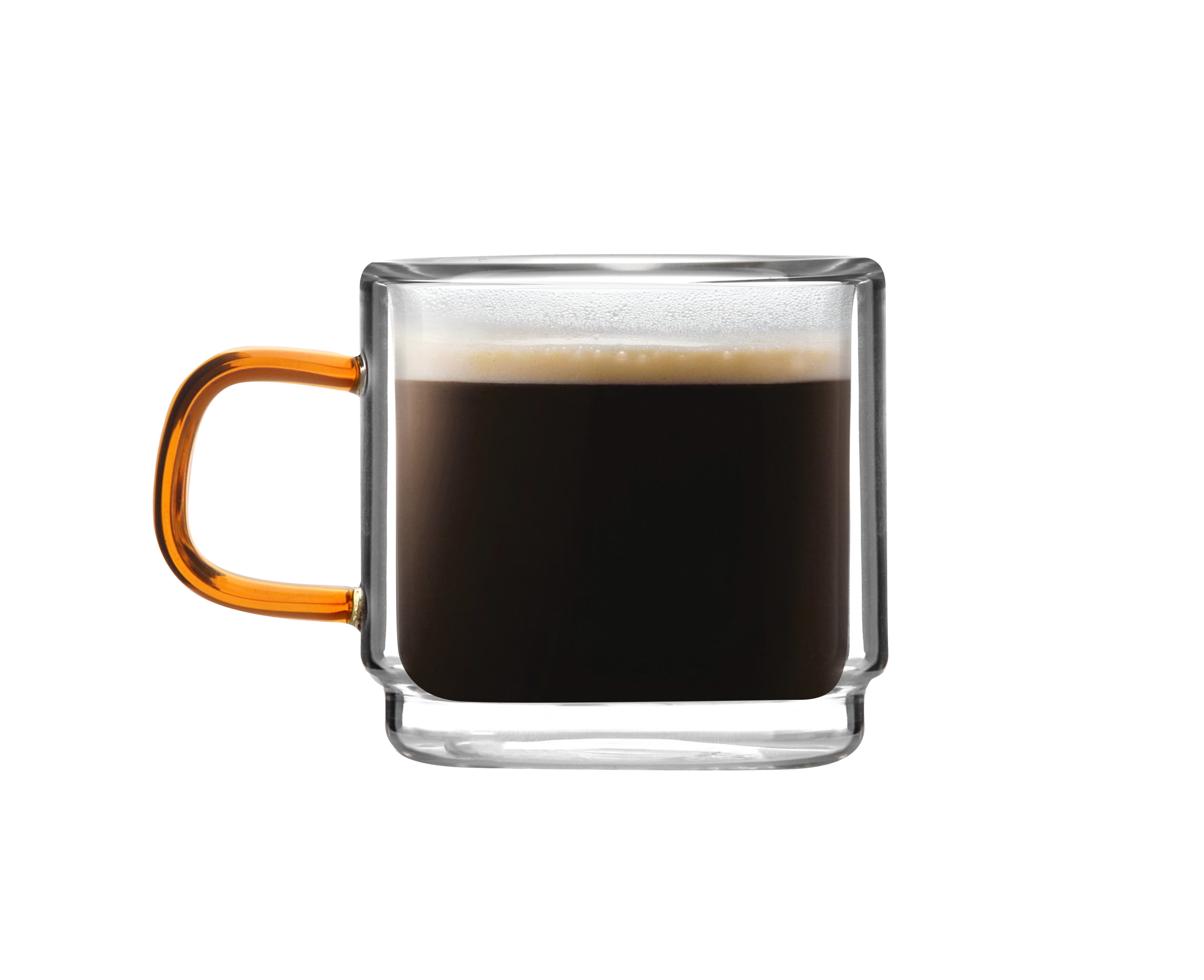 Komplet 2 Szklanek Z Podwójną Ścianką Do Espresso 80 ml
