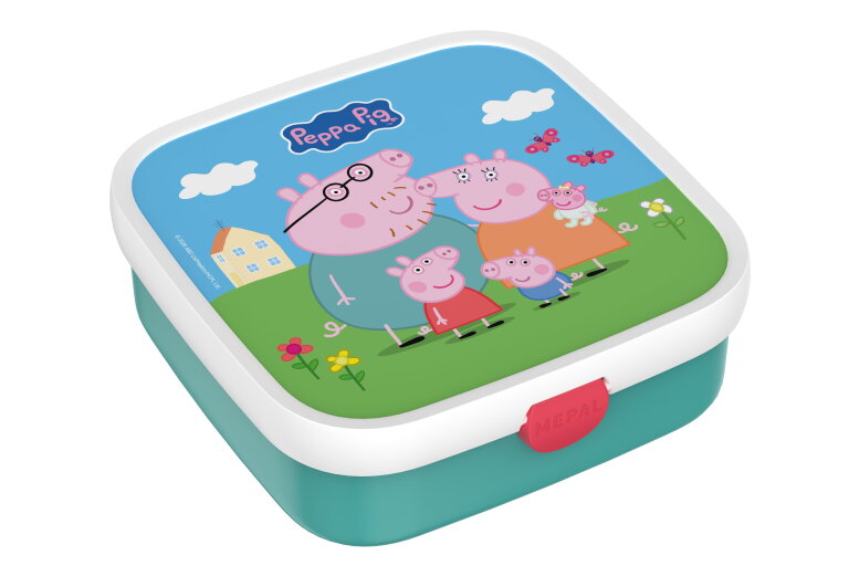 Campus bento lunchbox groot - Peppa pig