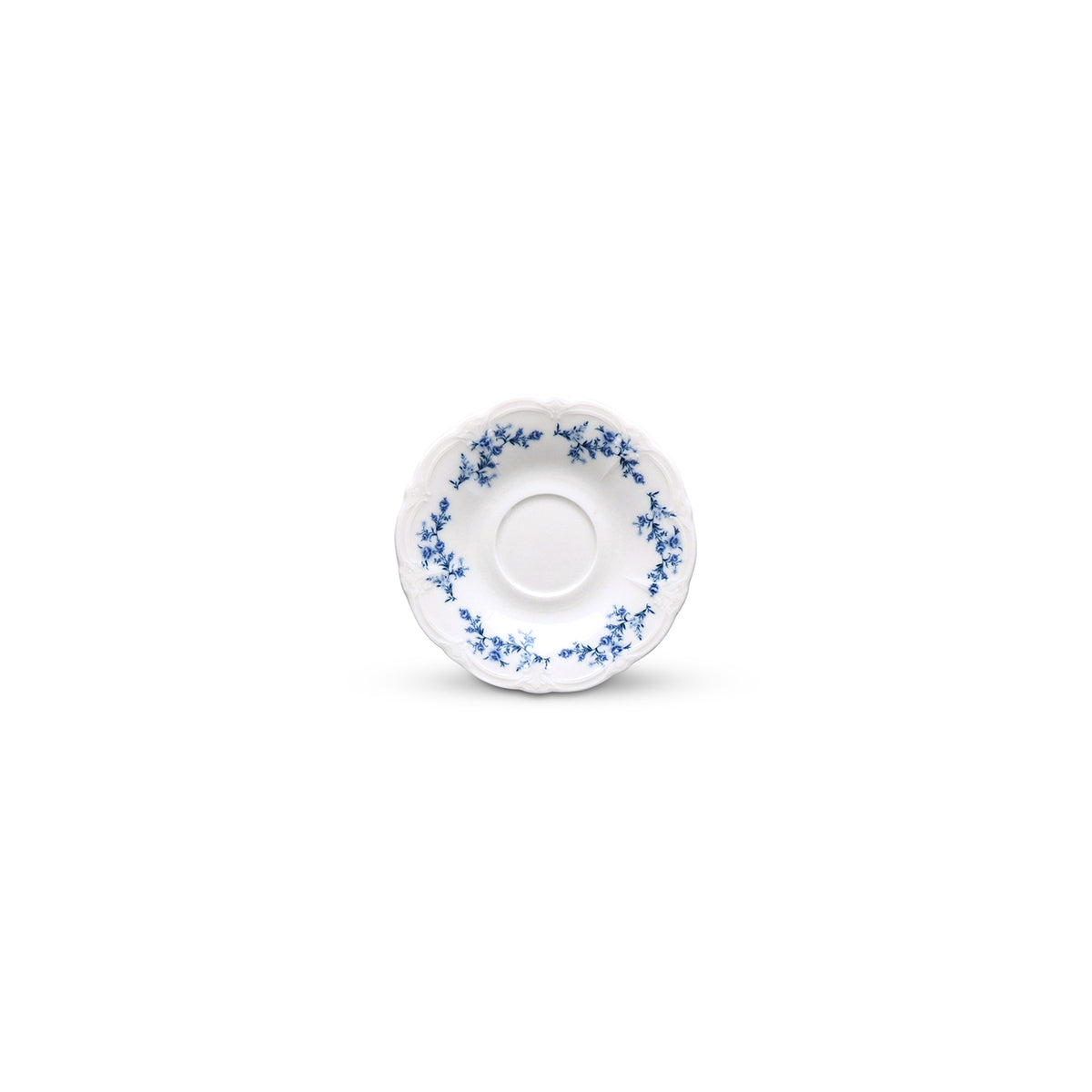 Bonbistro - Mokkaschotel 12cm blue flower Retro - Set van 6