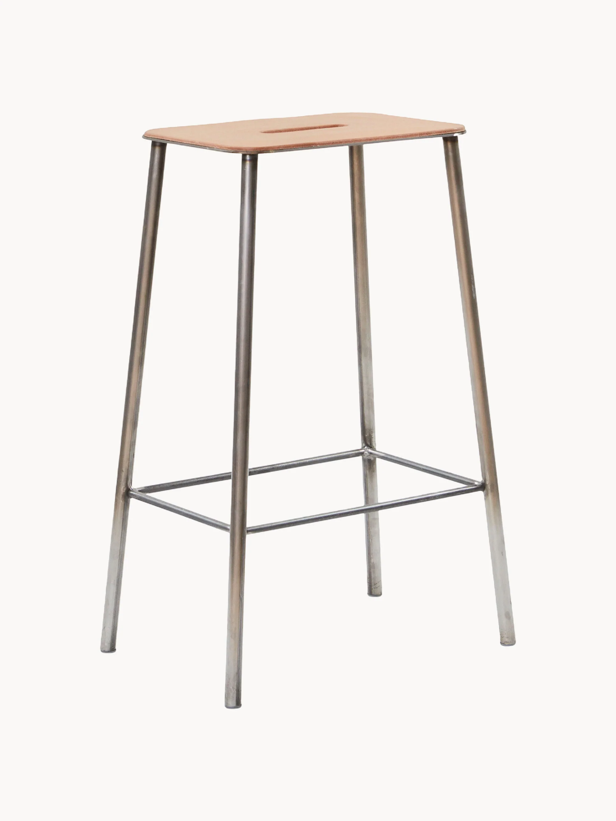 Leder-Thekenhocker Adam