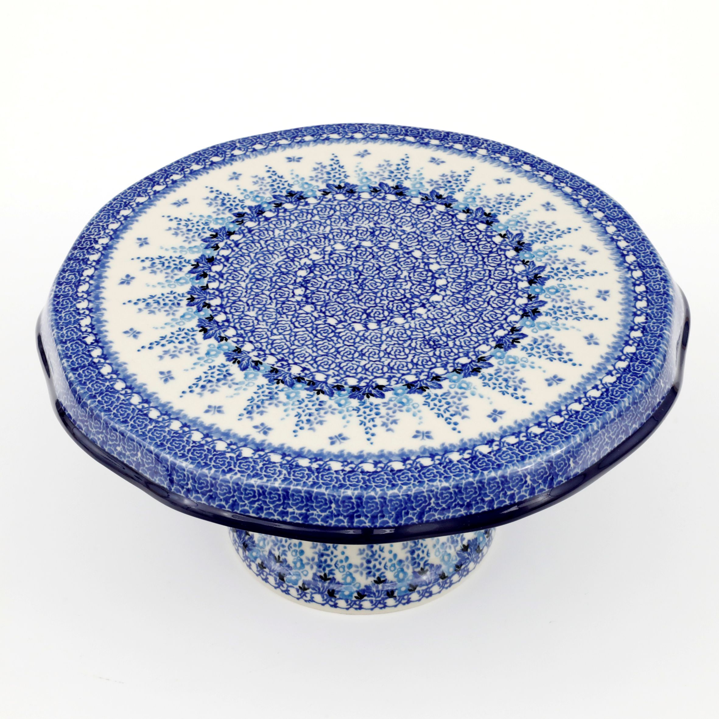 Tortownica ceramiczna 148  3277X Kwiat ostróżki