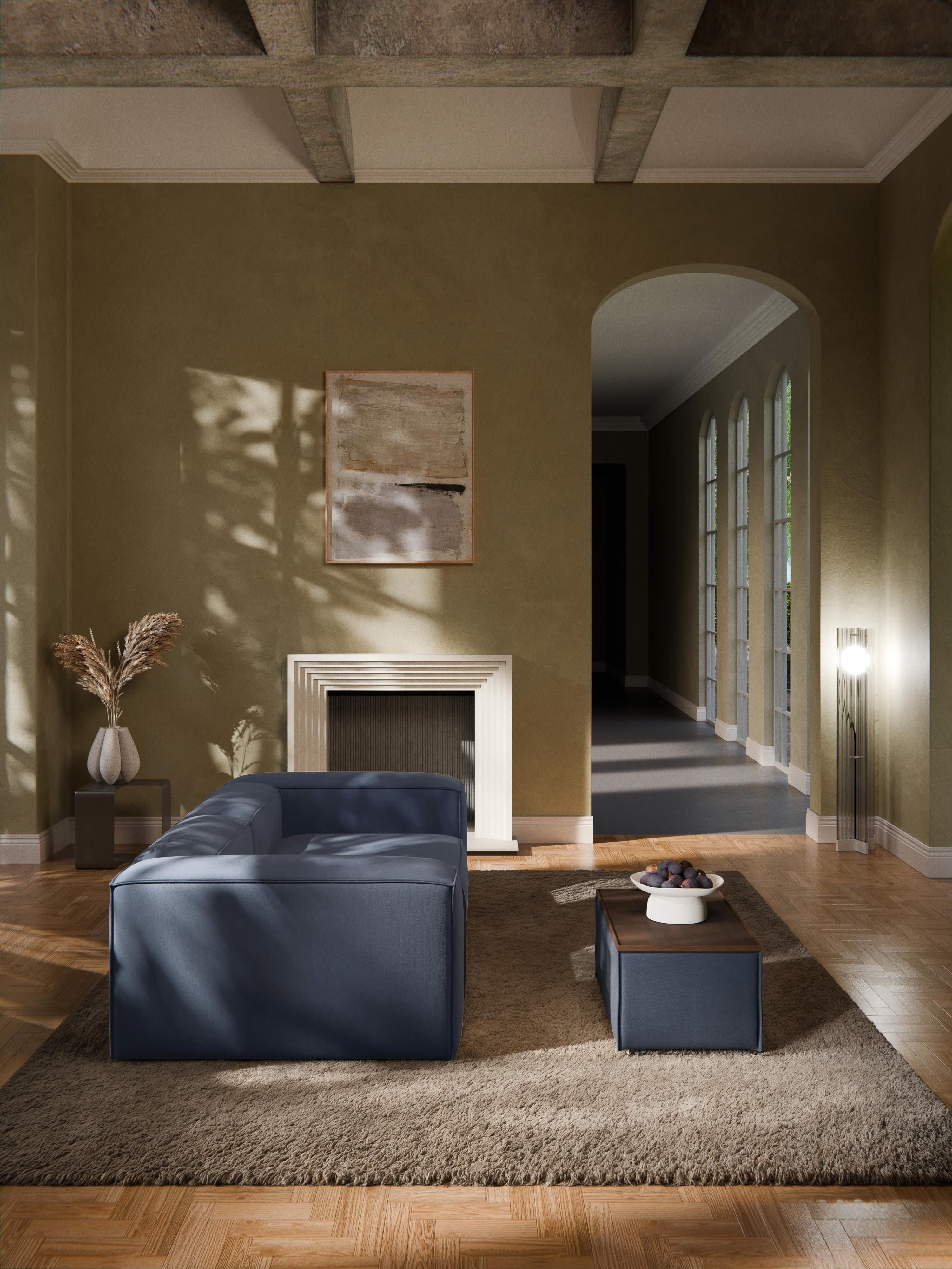 Sofa-Hocker Lennon mit Stauraum
