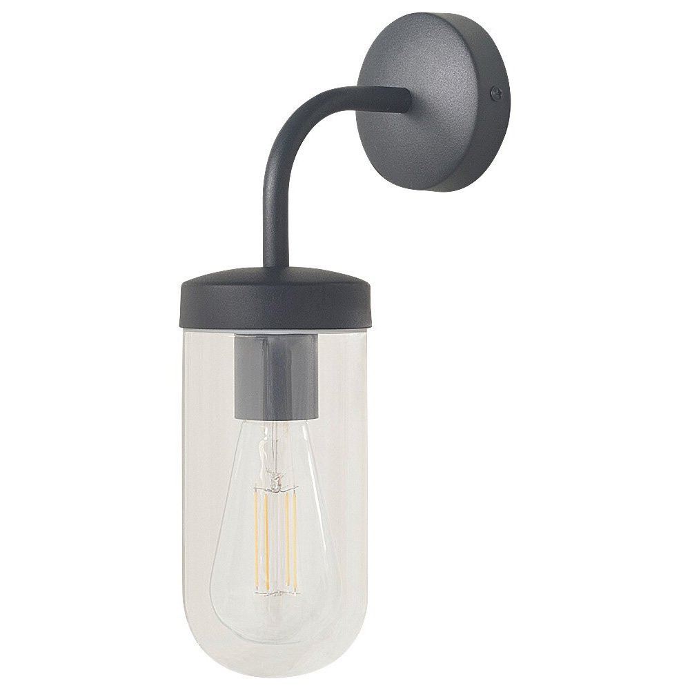 Kinkiet czarny Yago 1xE27x60W wym:32,5x9,7x17cm IP44 Rabalux