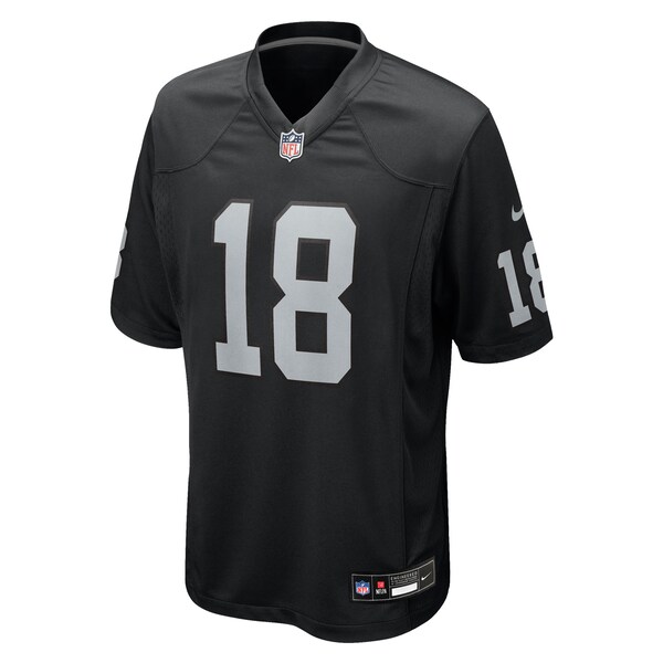 Jack Bech Las Vegas Raiders Nike Team Game Jersey -  Black