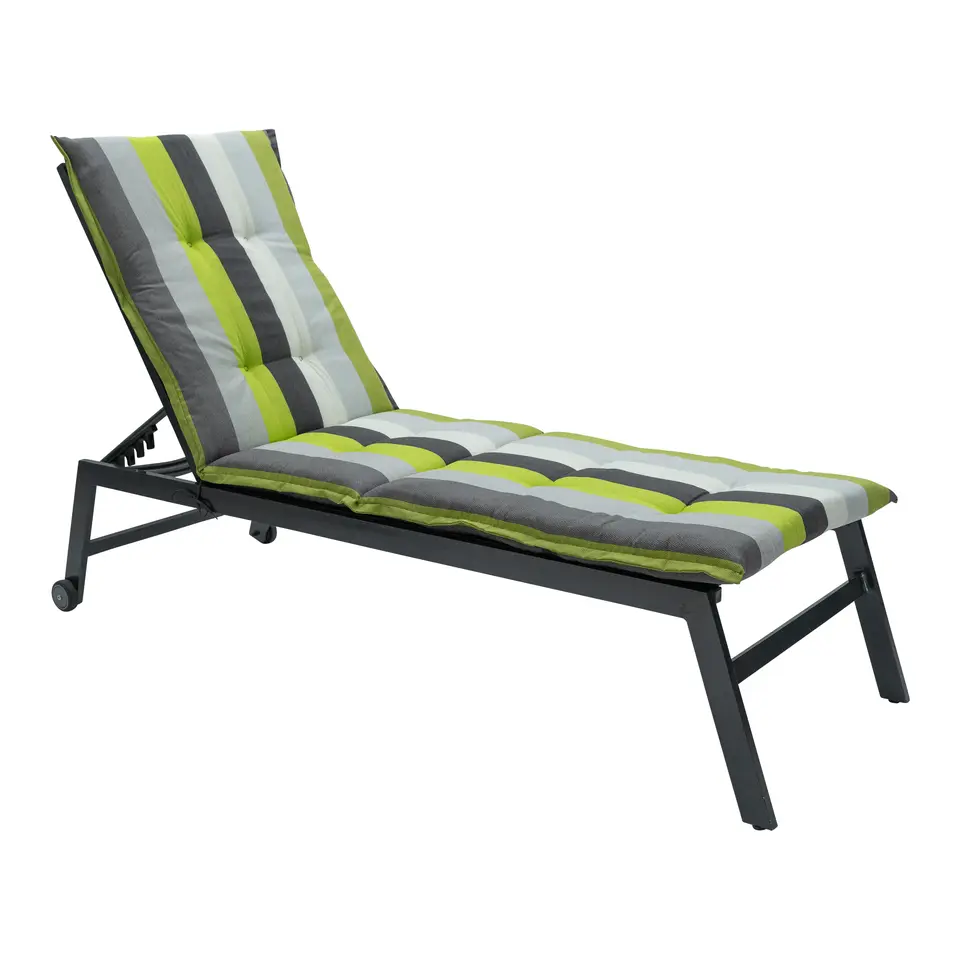 Madison - Ligbedkussen Victoria green - Ca. 200x65 cm