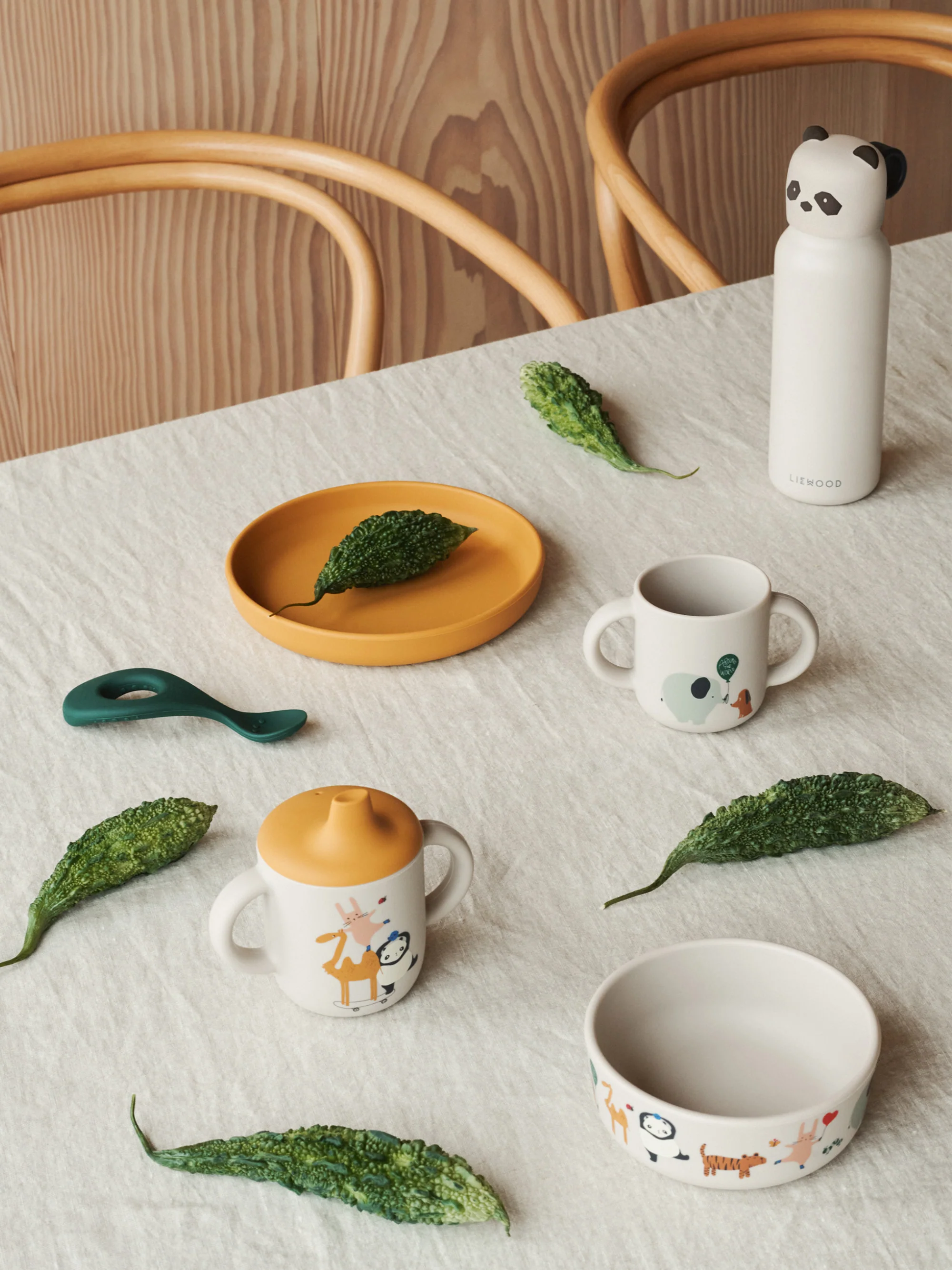 Kinder-Geschirr-Set Vivi, 4er-Set