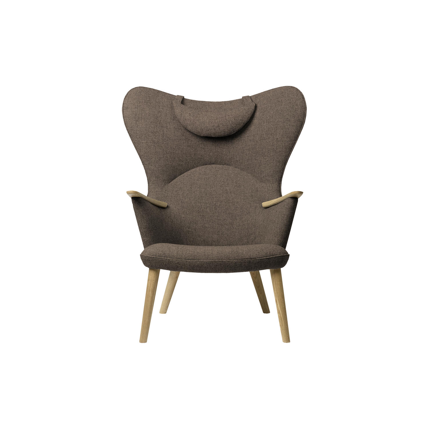 CH78 Mama Bear loungestol, brown/s&aelig;bebehandlet eg