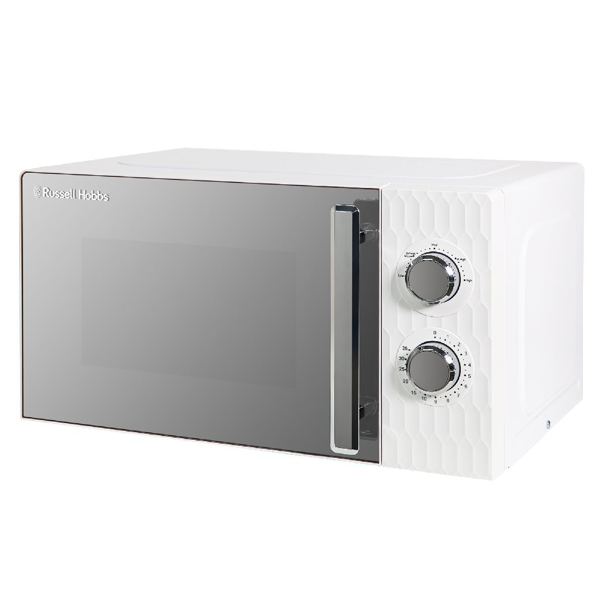 Russell Hobbs Honeycomb Bundle Set, Kettle, 4 Slice Toaster, and Microwave HCBNDL4