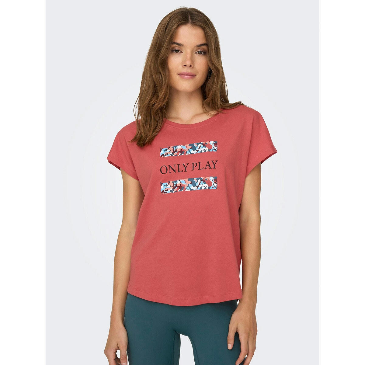 T-shirt col rond Jess, coupe ample