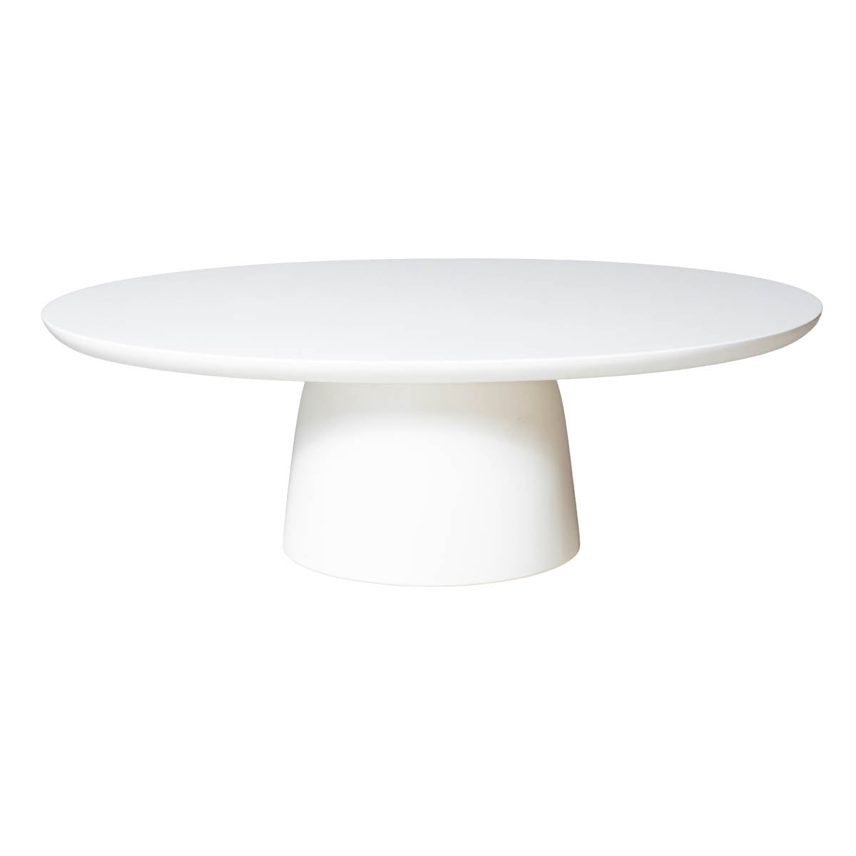 Giga Meubel Salontafel Myrna - Wit Composiet - 120x60x39cm