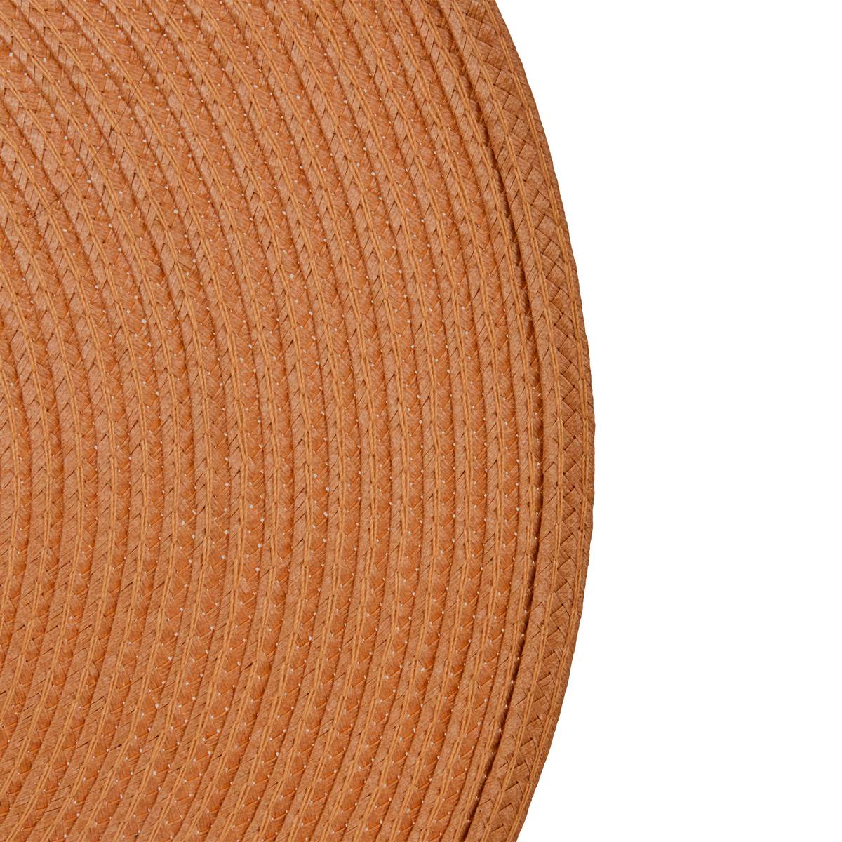 Placemat Polypropylene, D.38 cm, Terracotta