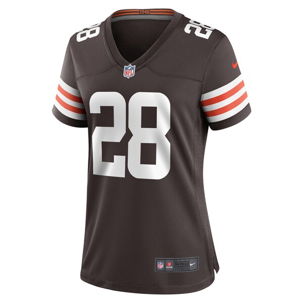 Mike Ford Cleveland Browns Nike Women's Team Game Jersey -  Brown