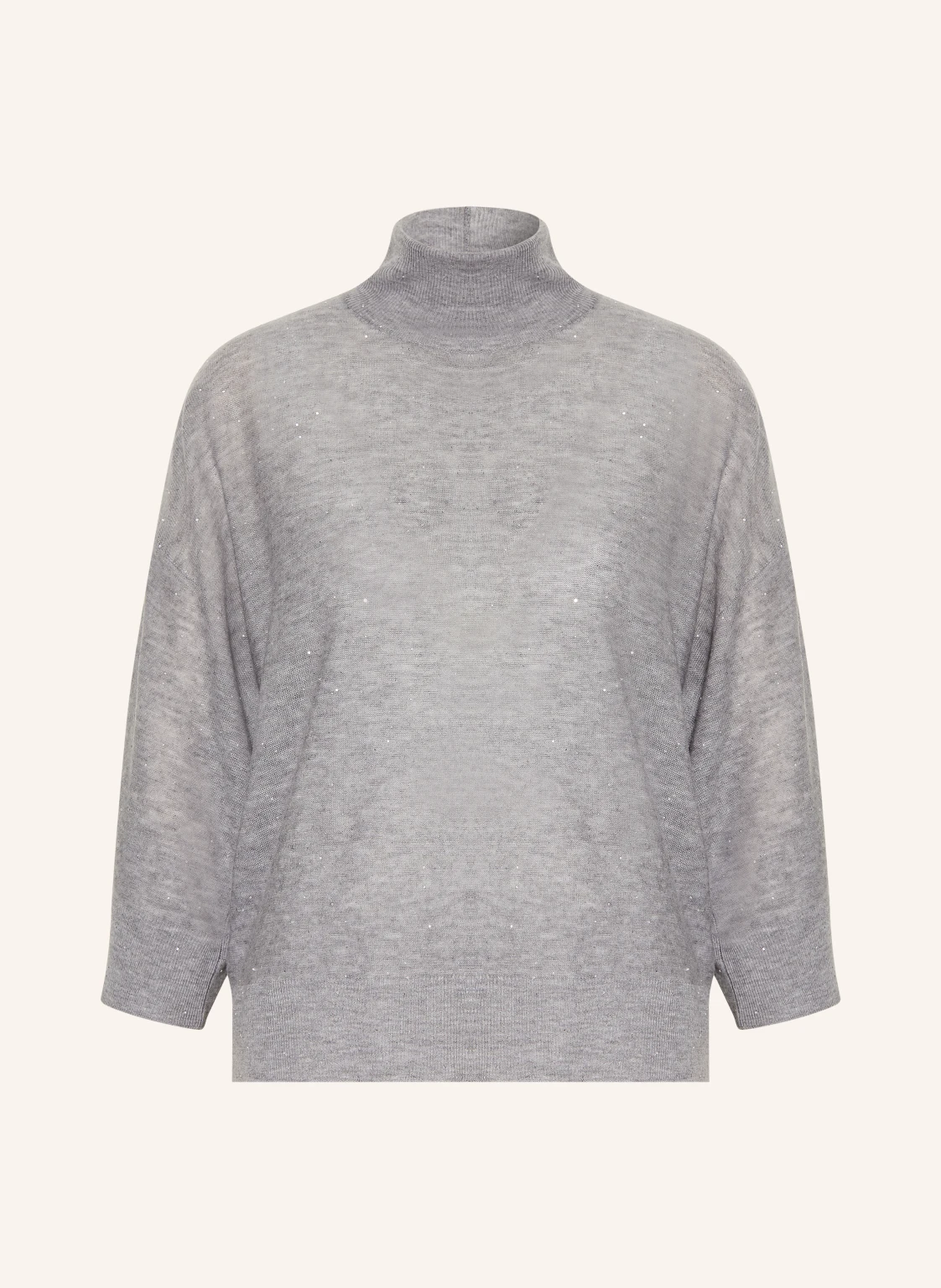 FABIANA FILIPPI Pullover mit 3/4-Arm und Pailletten