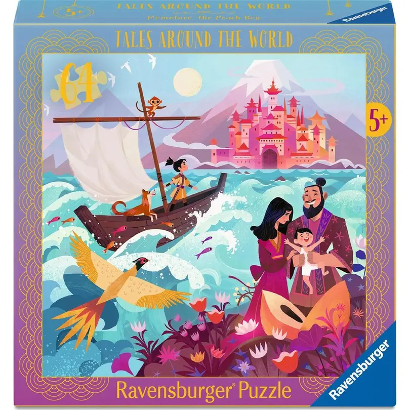 Puzzle 64-teilig Momotaro