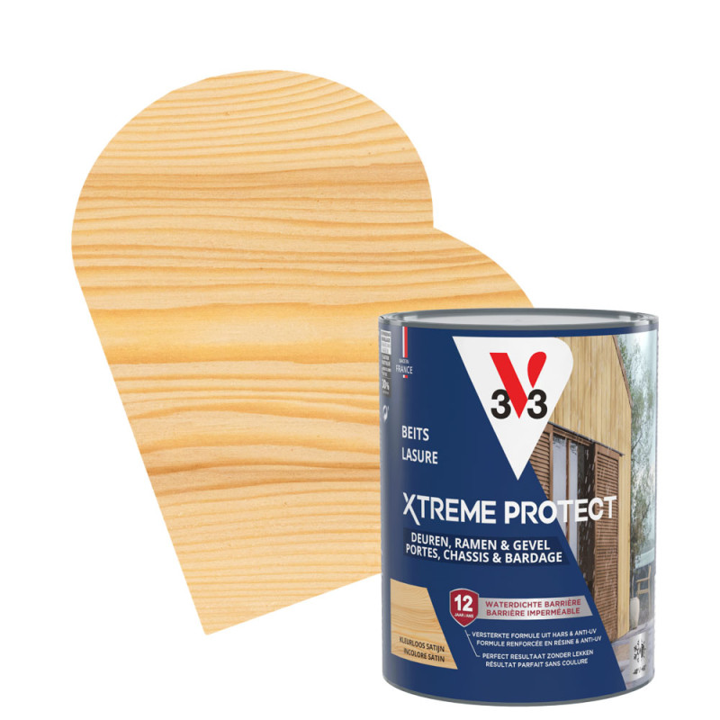 Lasure pour bois Xtreme Protect incolore 0,75 L V33
