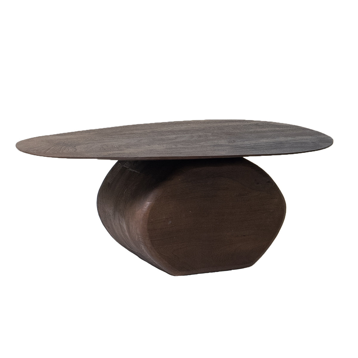 Giga Meubel Salontafel Ebbe - Organisch - Mangohout - 100cm