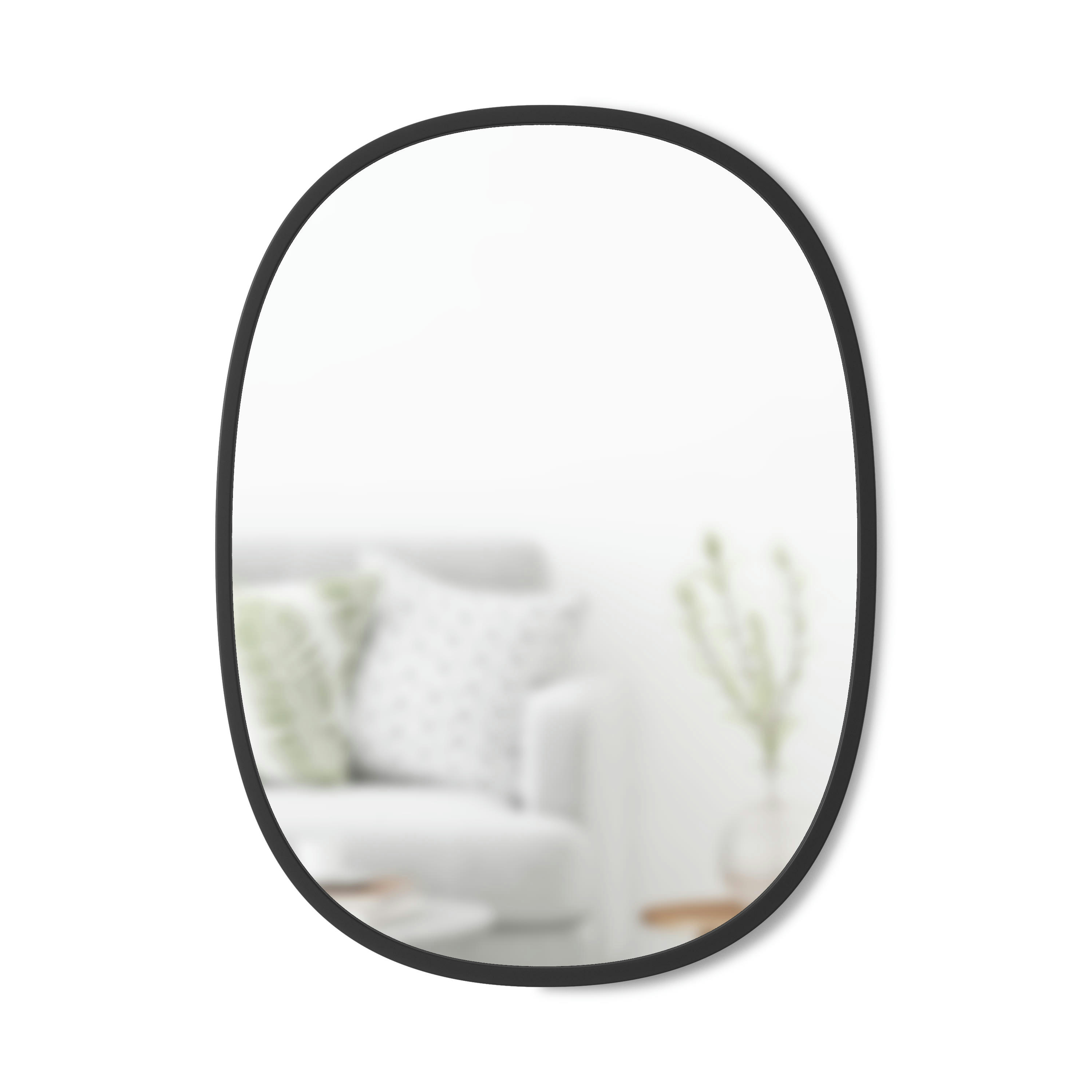 HUB - Miroir mural oval Umbra 61x46 cm