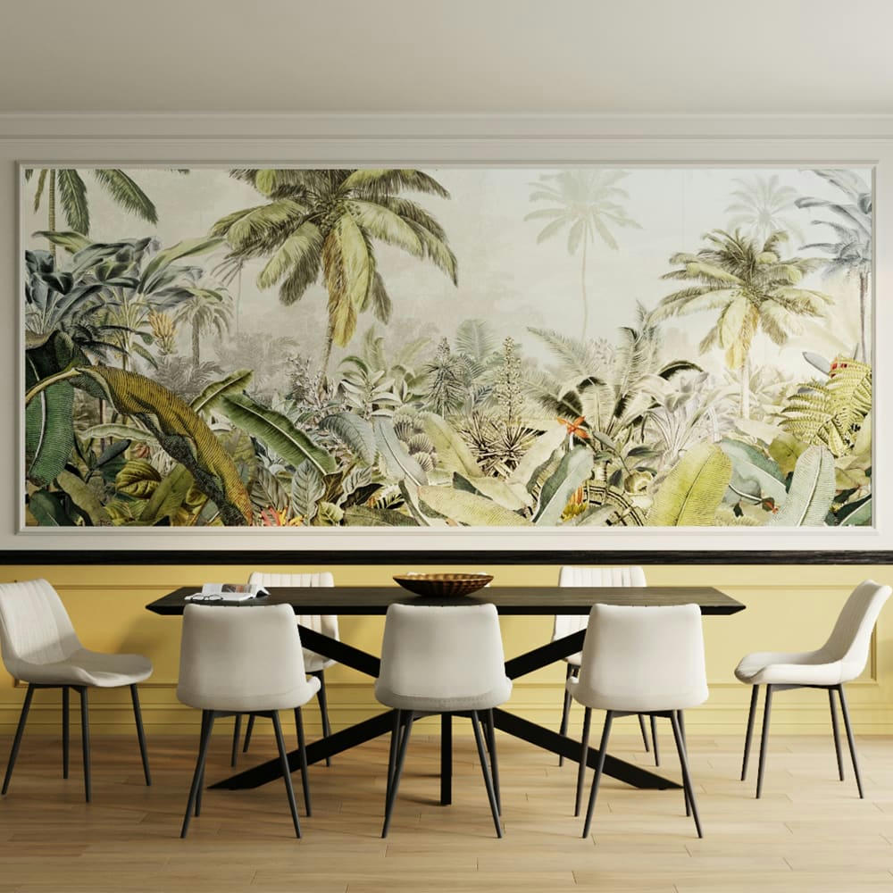 MARVEL - Table rectangulaire 10 personnes en bois de teck recyclé noir 240 cm