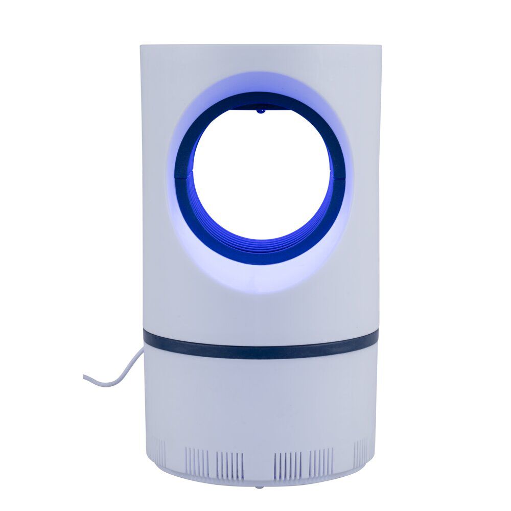Piège anti-moustique électrique à LED et aspiration Ø13xH22,5cm